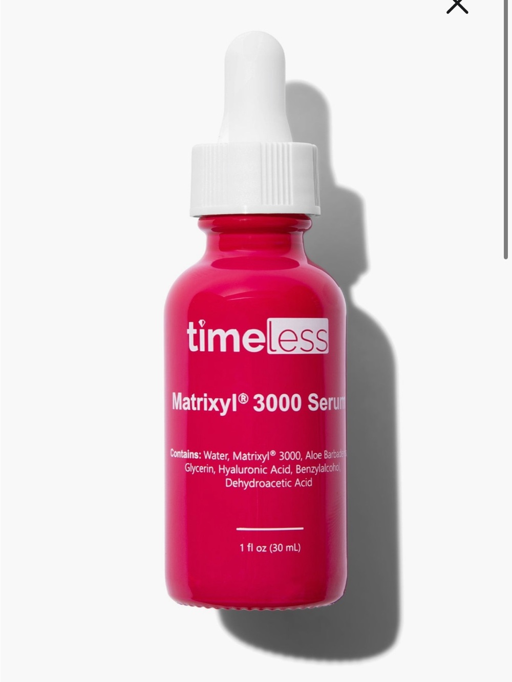 NEW Timeless Matrixyl 3000 Serium 1oz.
